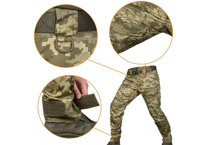 Штани Camotec Герць Twill Піксель Фото 3